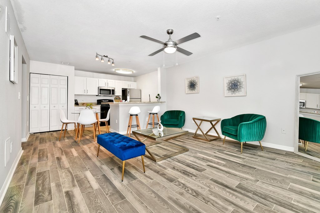 Living Room Space at Village Lakes, Orlando, FL, 32808